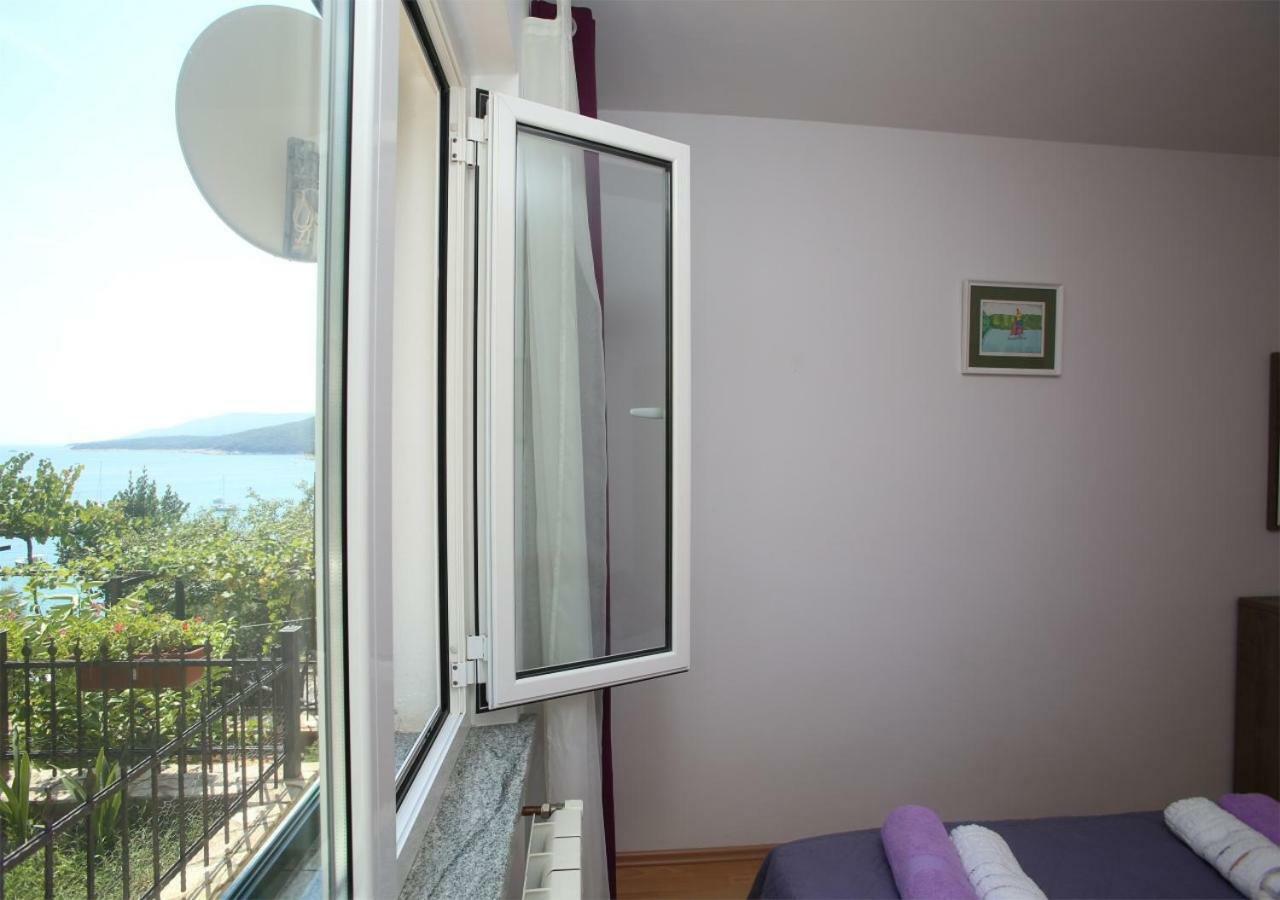 Apartmán 4 Persons App With Great Sea View,Ac,Wifi,399 Rabac Exteriér fotografie